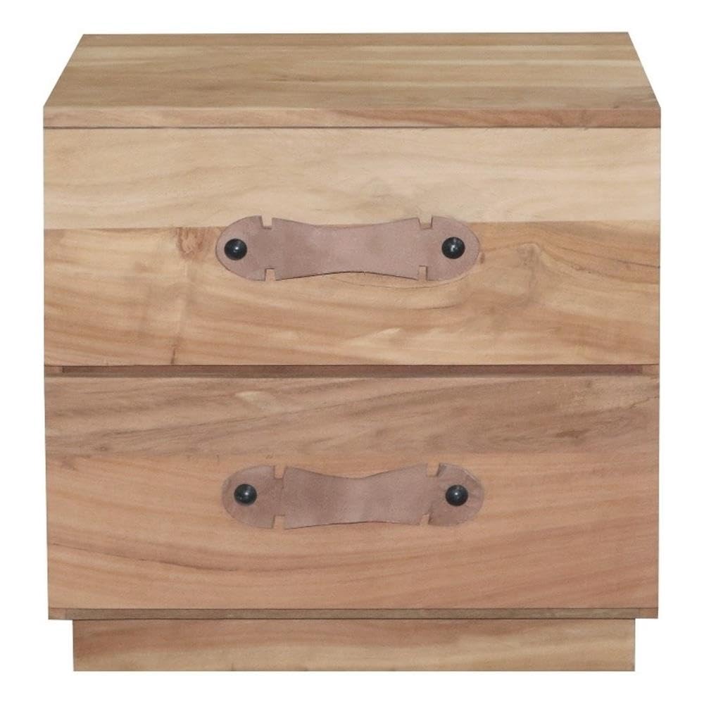 Progressive Furniture Outbound Wood Nightstand in Natural Tan